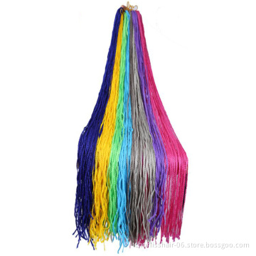 Pure Color 30 Inch Thin Box Zizi Crochet Braid Hair Extensions Natural Micro Zizi crochet Braid Hair Crochet Braids Extensions